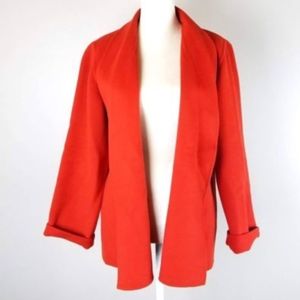 Linda Allard Ellen Tracy Open Jacket Cardigan